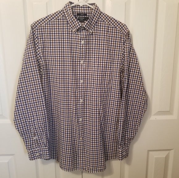 Daniel Cremieux Other - Men's blue/brown plaid button down. Large/slim